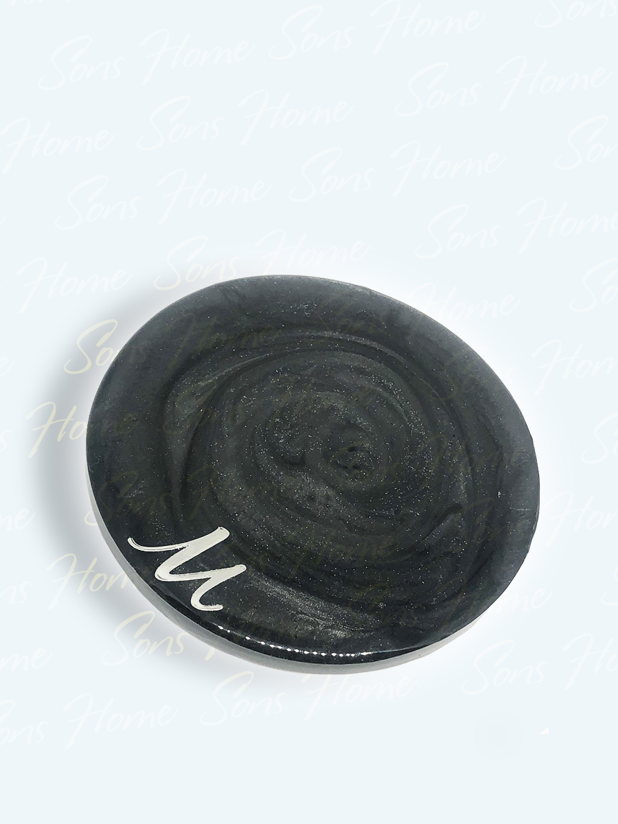 Nebula Black Coaster - Sons Home Product Image