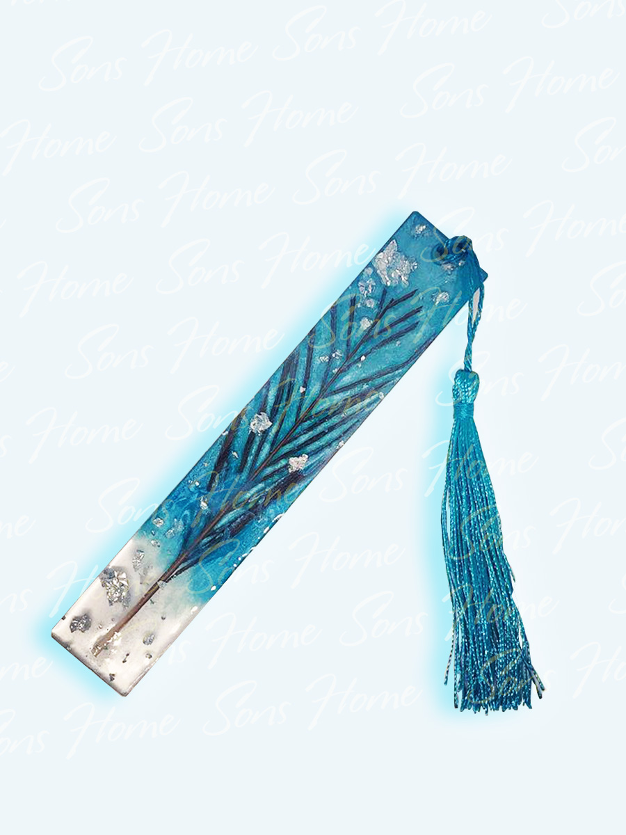 Aqua Peacock Bookmark -Sons Home Product Image