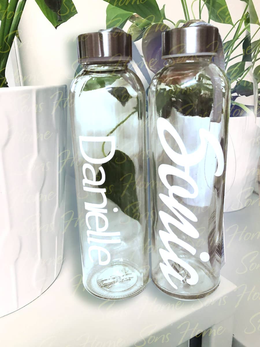 Custom Glass Bottle - Sons Home Product Image
