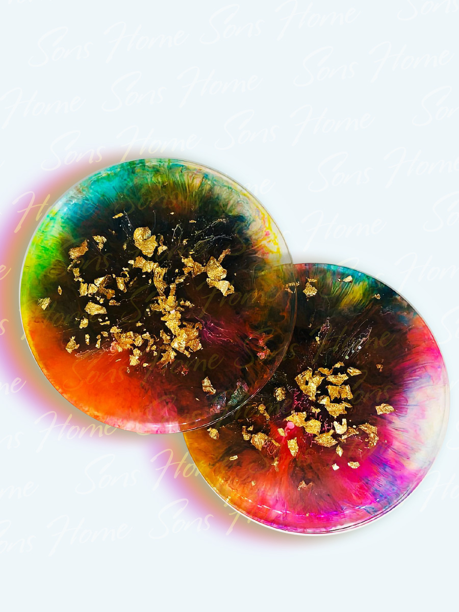 Rainbow Coasters - Sons Home Product Image 1
